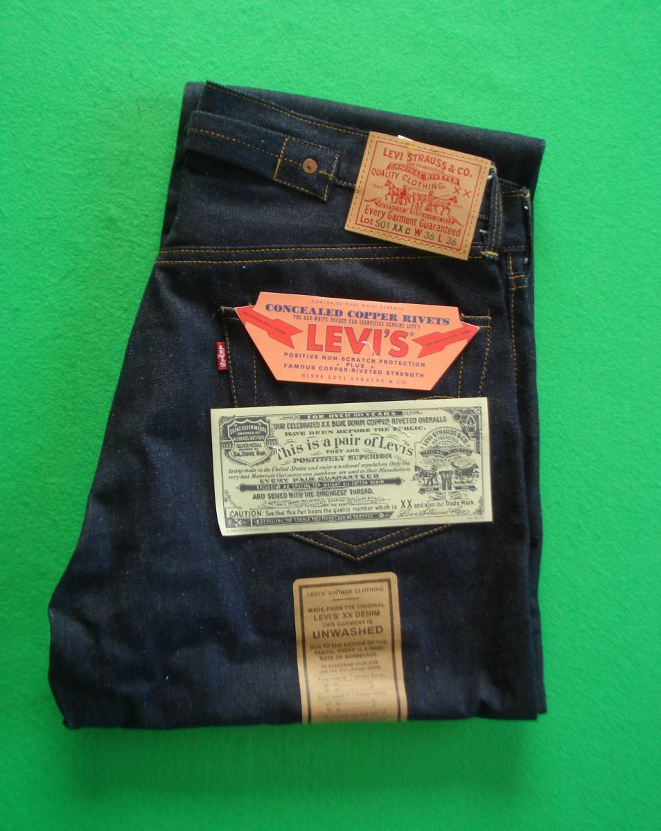 世界的に 55501 LEVI'S バレンシア工場復刻リーバイスビンテージ