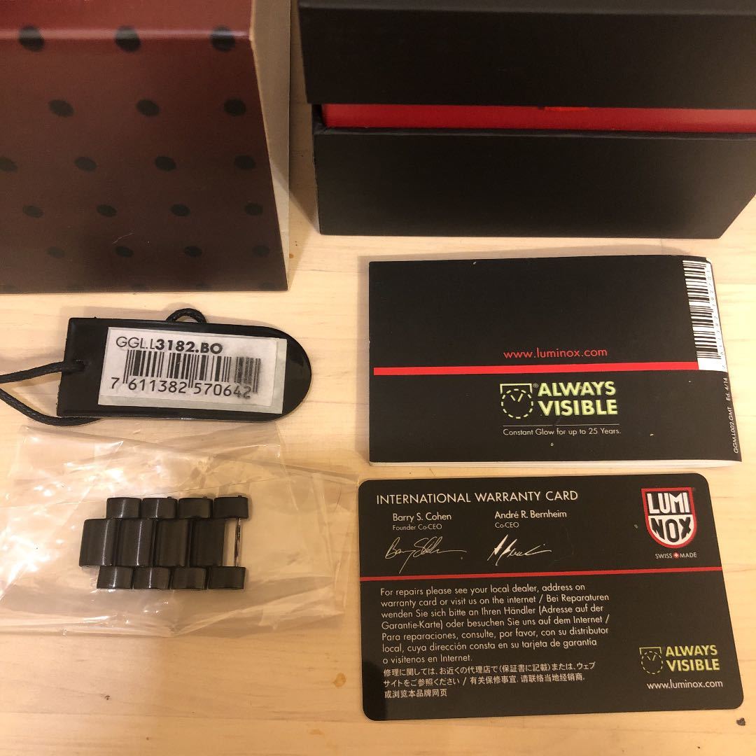 LUMINOX 3182 BO ルミノックス ブラックアウト 並行輸入品 腕時計 ネイビーシールズ black out 3180_画像9