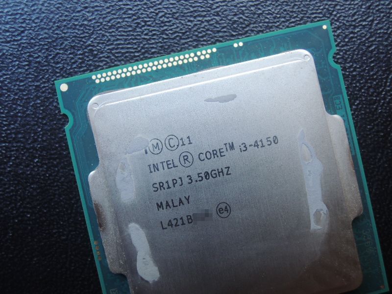 INTEL LGA1150 HASWELL CORE i3-4150 3.50GHz SR1PJ MALAY operation screen have outside fixed form postage Y140 possible 