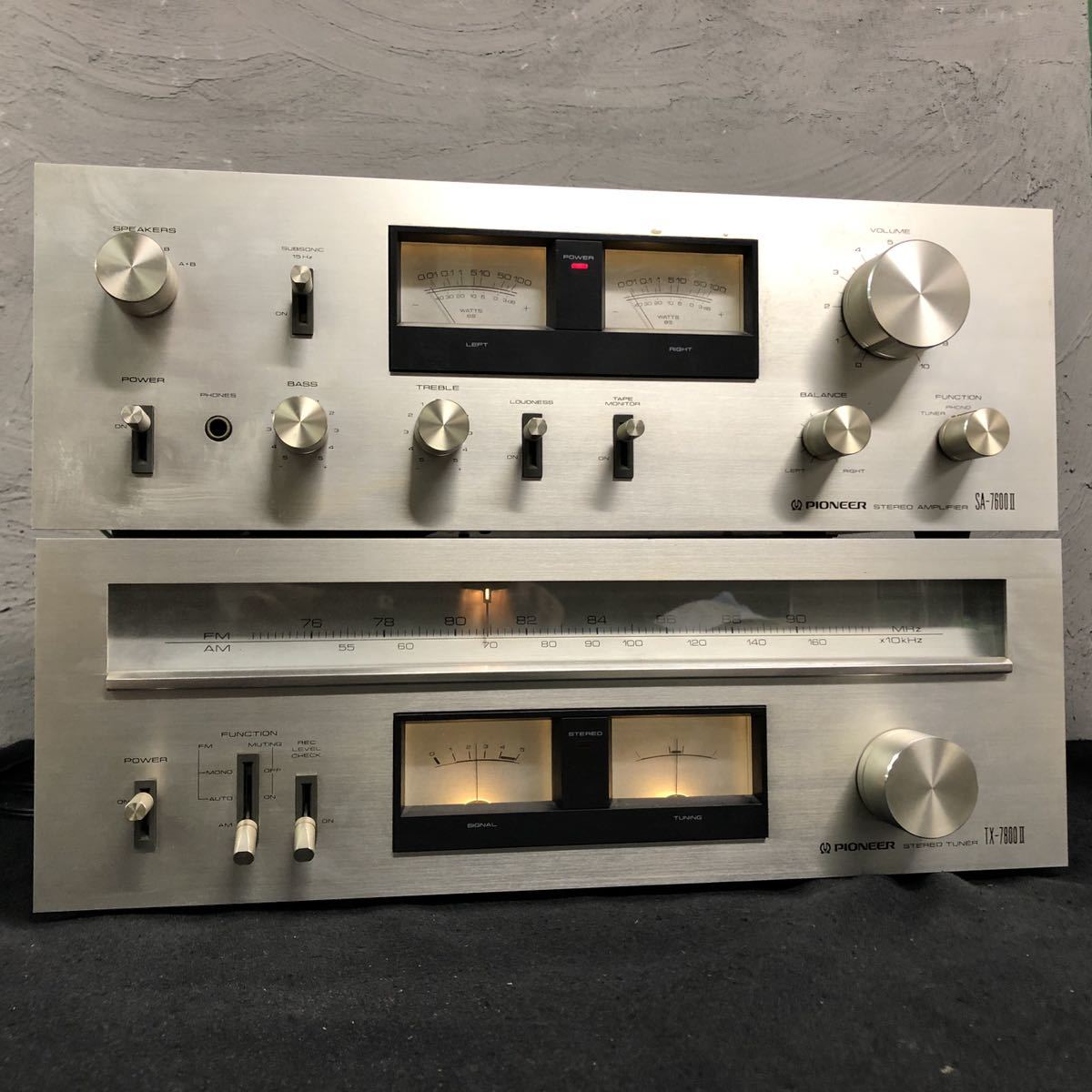 世界的に有名な pioneer PIONEER 7800ii SA-7600II &TX-7800II - htii
