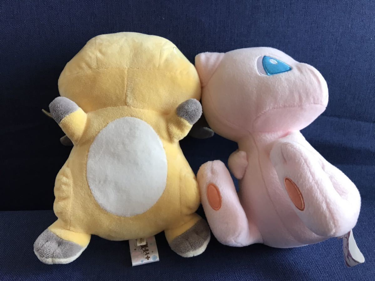 ポケモン I Love Pikachu でっかいぬいぐるみライチュウとでっかいぬいぐるみ ミュウ 2体まとめて バンプレスト Bigぬいぐるみ 的詳細資料 Yahoo 拍賣代標 From Japan