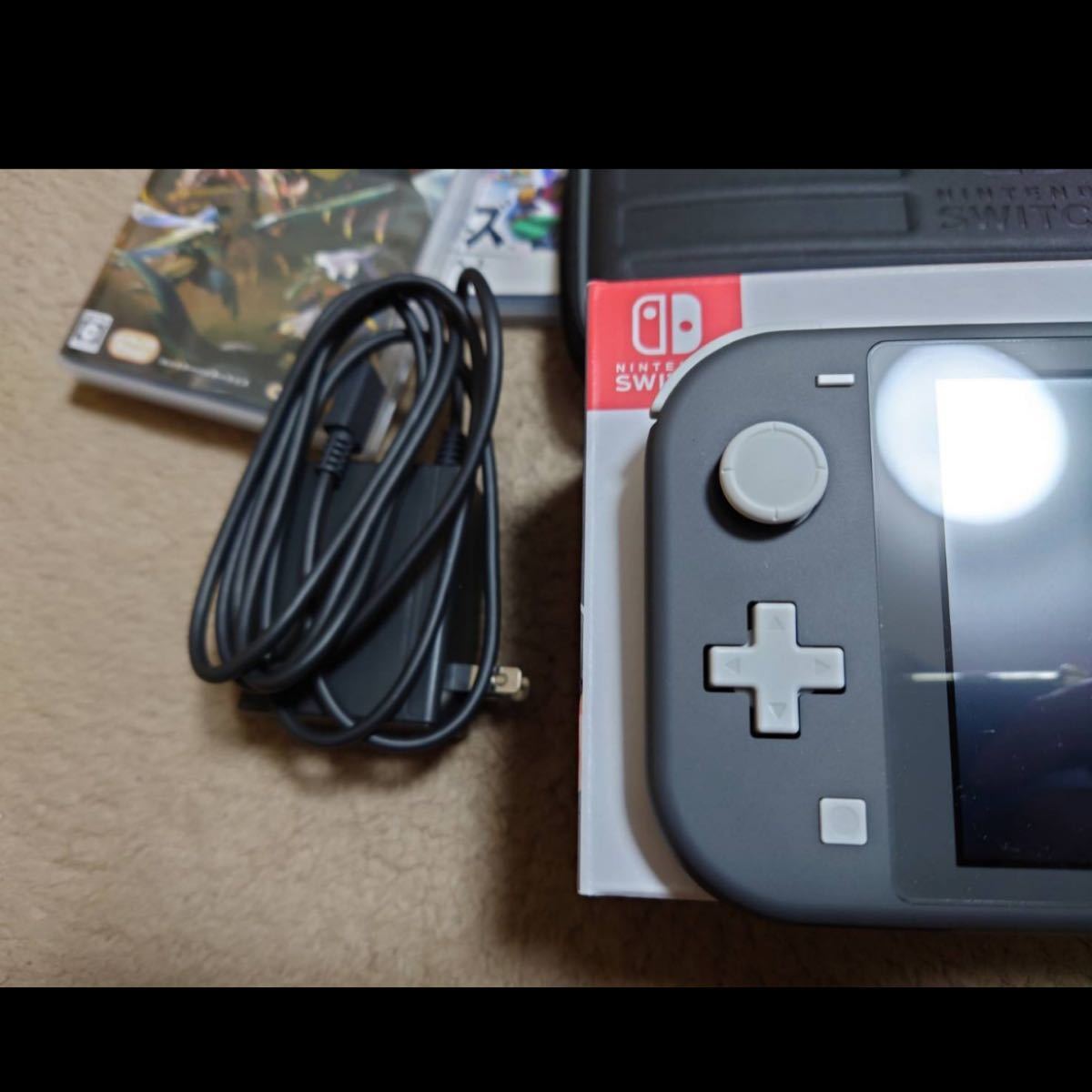 ファイアー Nintendo Switch Liteグレー ソフト2本付の通販 by さがし