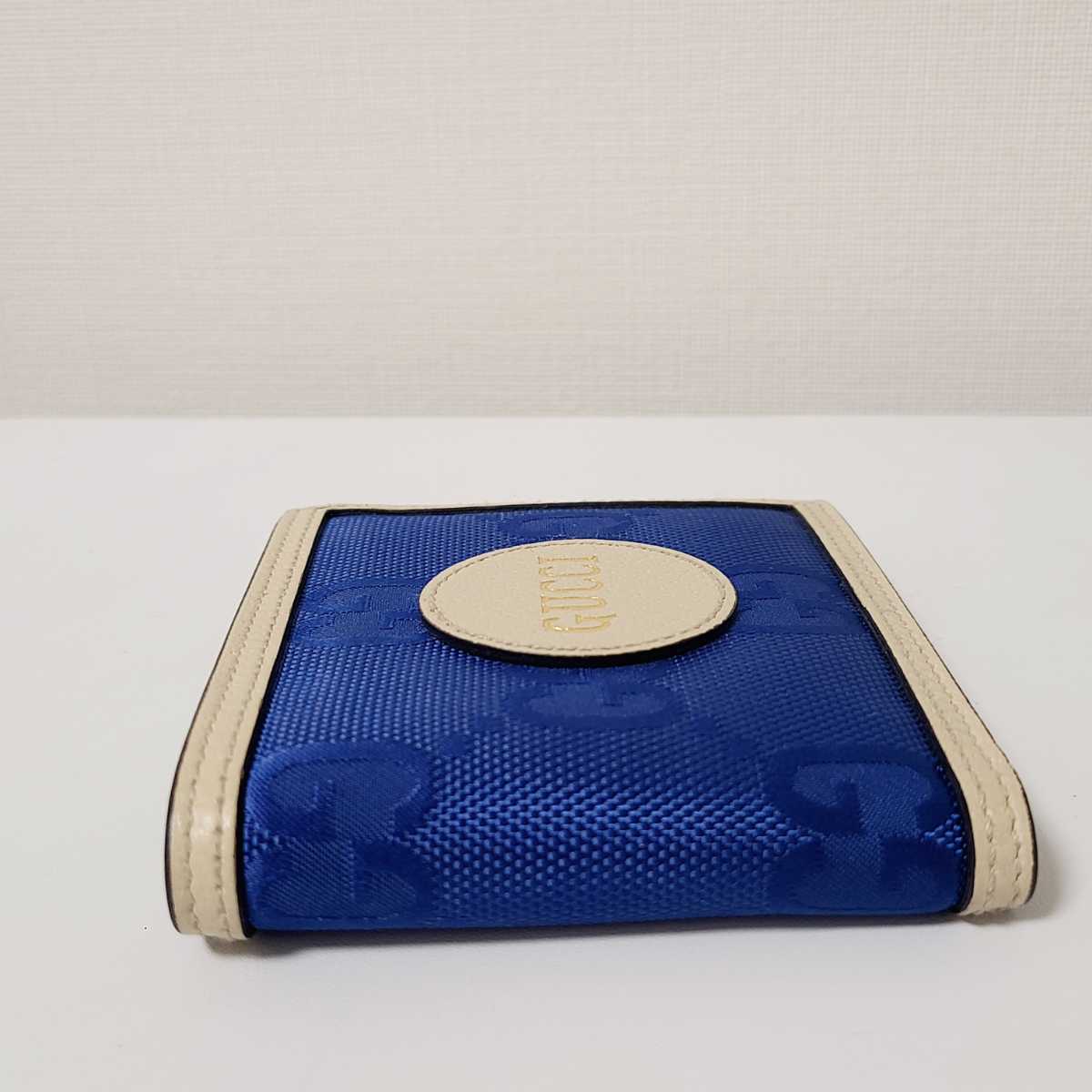 GUCCI グッチ GG レザー 二つ折り 財布 コンパクトウォレット 高級