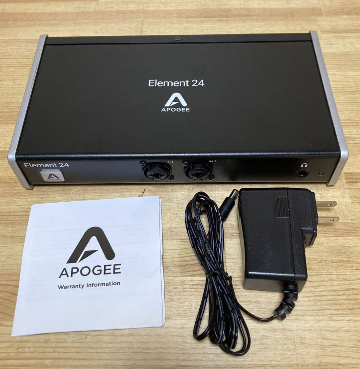 APOGEE ELEMENT 24オーディオインターフェース zubairfurnishing.com