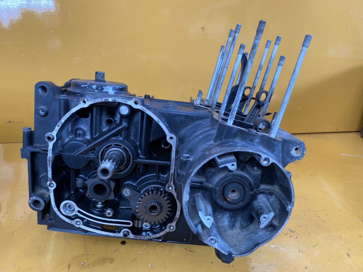 カワサキ GPZ400F 逆車エンジン 純正クランクケース クランクシャフト