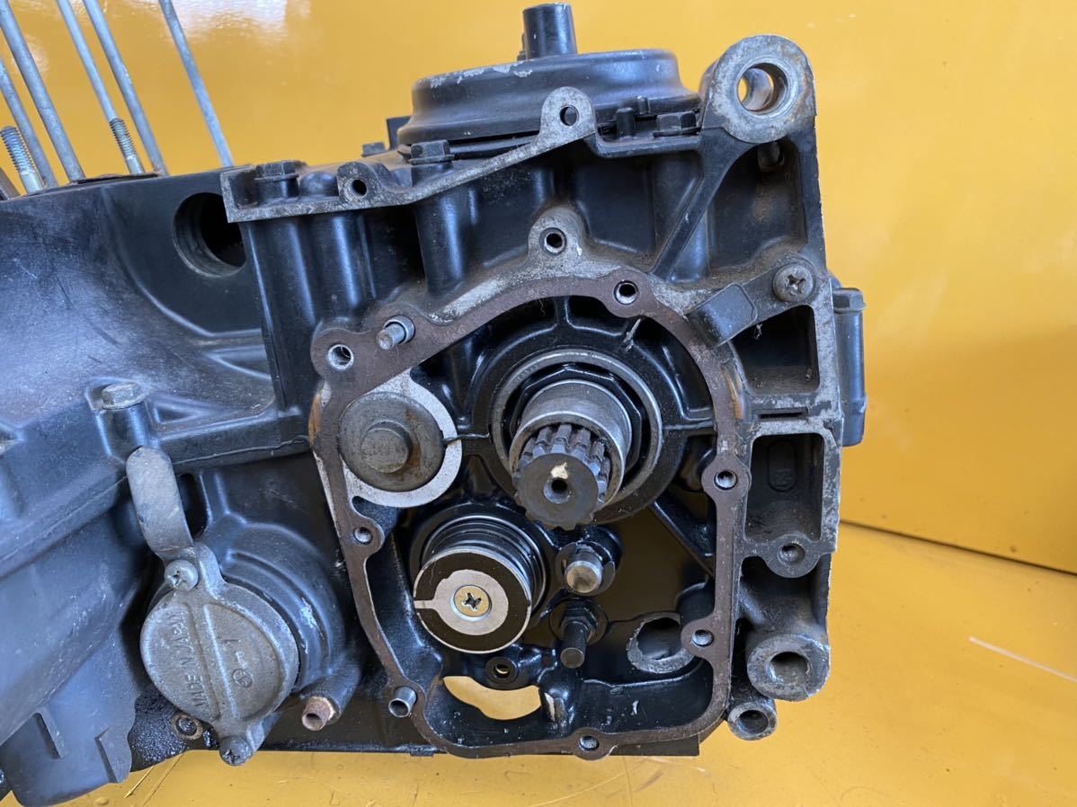 カワサキ GPZ400F 逆車エンジン 純正クランクケース クランクシャフト