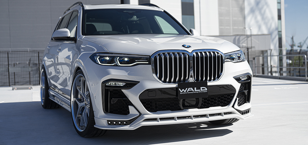 【M's】G07 X7 Mスポーツ 35d M50i 前期 (2019.06-) WALD リアディフューザー用 オプションネット ／ BMW ヴァルド バルド パーツ M-SPORT_画像10