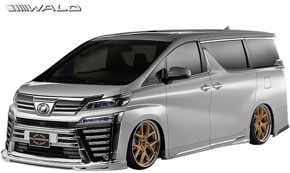 自動車・オートバイWALD フロントスポイラー ヴェルファイア30系 未