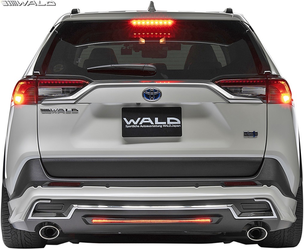 【M’s】トヨタ RAV4 G/X 前期 ( R1.4- ) WALD カーボンピラーパネル 8PCS ／ ヴァルド バルド エアロ パーツ ブラック or マットブラック_画像9