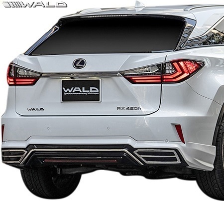 【M's】LEXUS 20系 RX F-SPORT 200t 300 450h 前期 (H27.10-R1.9) WALD リヤスカート インサート LEDランプ (リアスカート用) ヴァルド