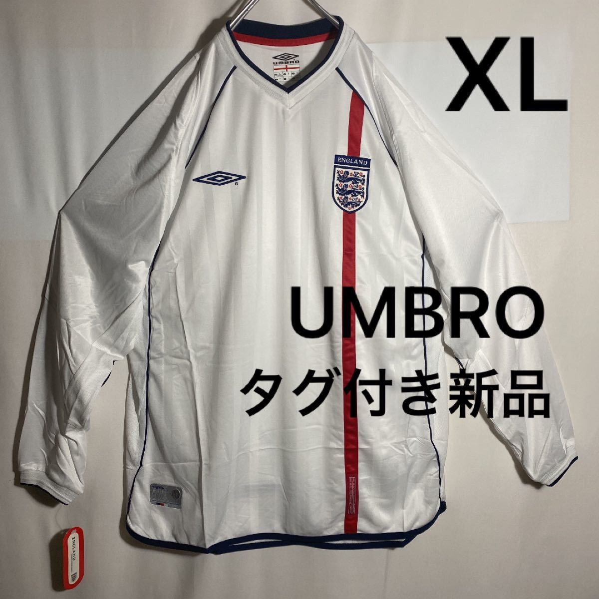 柴田ひかり着用 UMBRO×ゲームシャツ イングランド代表 ベッカム 7番-