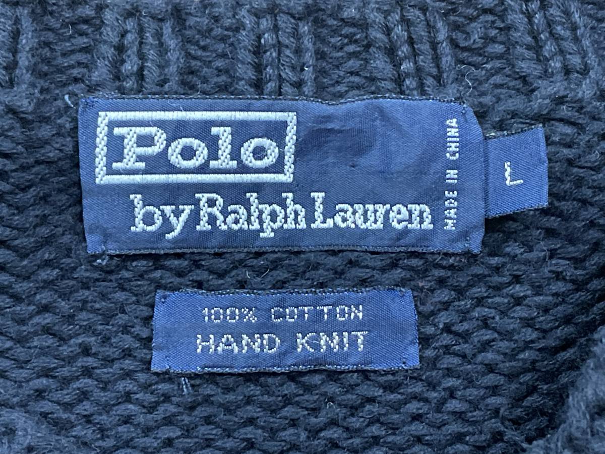 Polo by Ralph Lauren Polo Ralph Lauren INDIAN CHIEF HEAD SWEATER индеец head свитер хлопок размер L