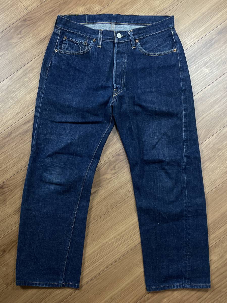 宅送] リーバイス LEVI'S 濃紺 501 W35L31 オリジナル ビンテージ 足長