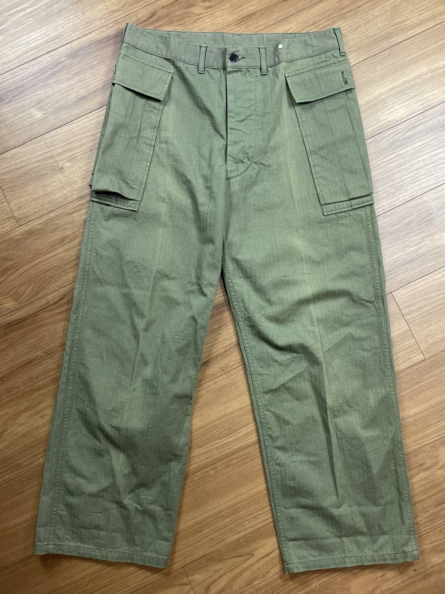 WAREHOUSE U.S.ARMY M-43 HBT ミリタリー パンツ 34 - ワークパンツ