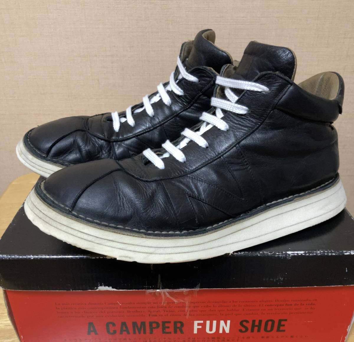 定形外発送送料無料商品 【廃番】CAMPER ビッグフット レザー