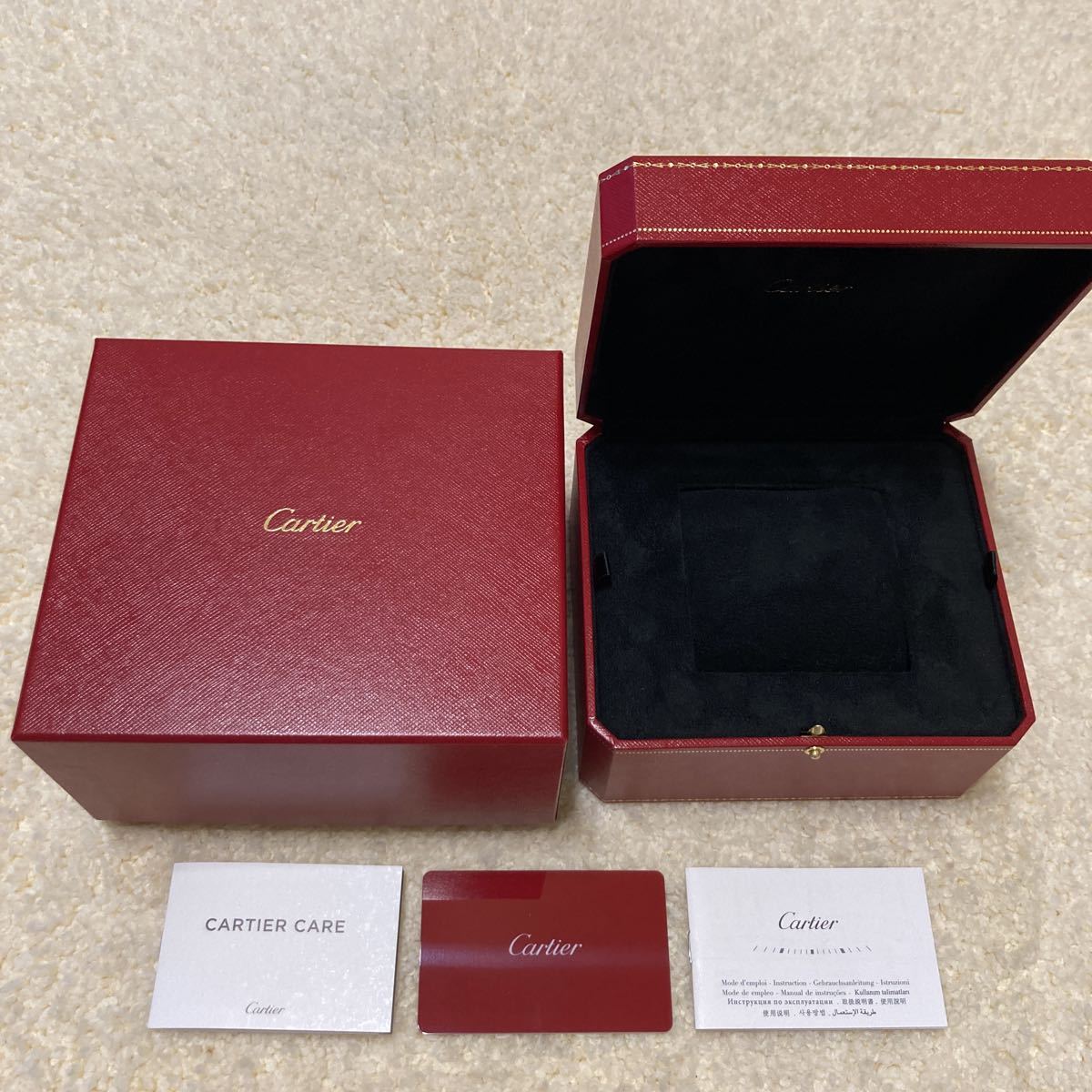 1500円 (税込) Cartier腕時計 箱