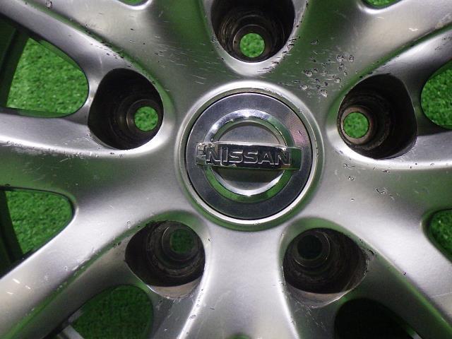  б/у Nissan оригинальный NV36 Skyline колесо aluminium 17 дюймовый 7.5J 5 дыра 4шт.@114.3