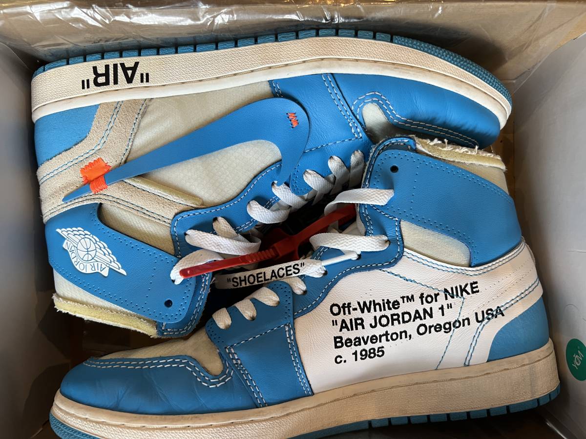 NIKE AIR JORDAN 1 × off-white コラボ オフホワイト ナイキ エア