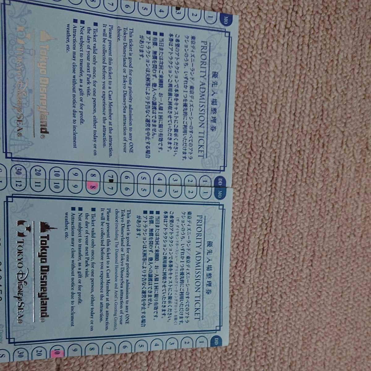 ディズニー 優先入場券2枚 ccorca.org