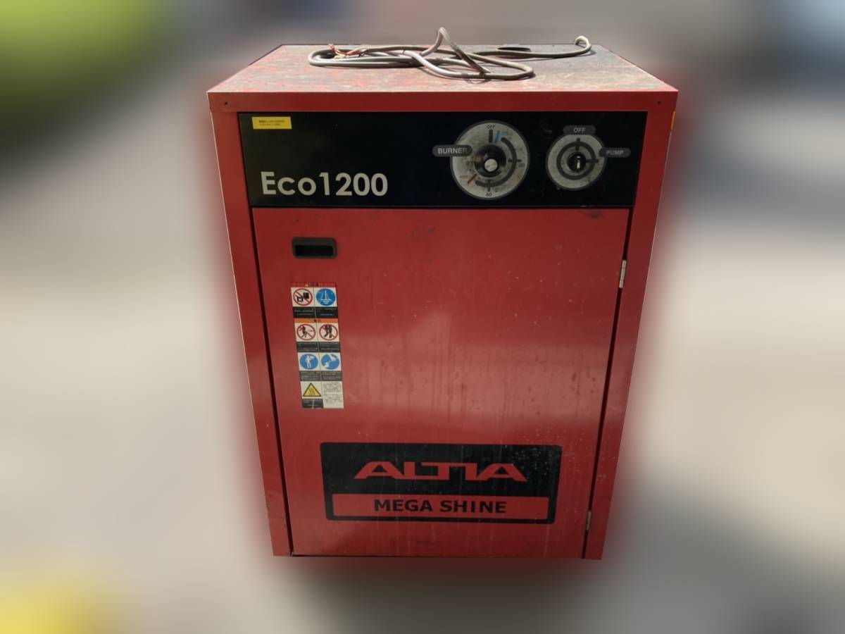 16 品 温水ワッシャー MEGA SHINE Eco 1200 CS6112-00ST アルティア スチーム洗車機 高圧温水洗浄機 自動車整備工具 下回り