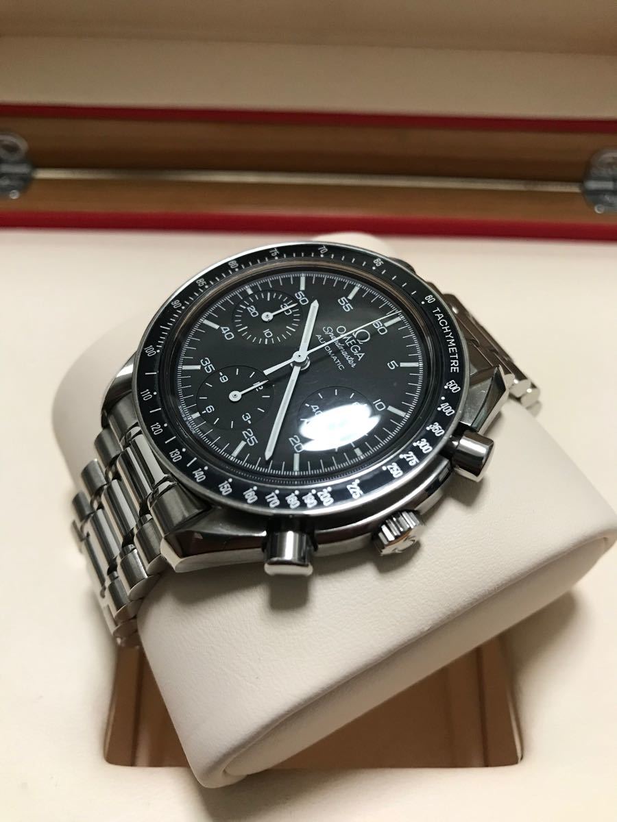 ブラック系少し豊富な贈り物 【値下げ済です!】OMEGA オメガ スピード