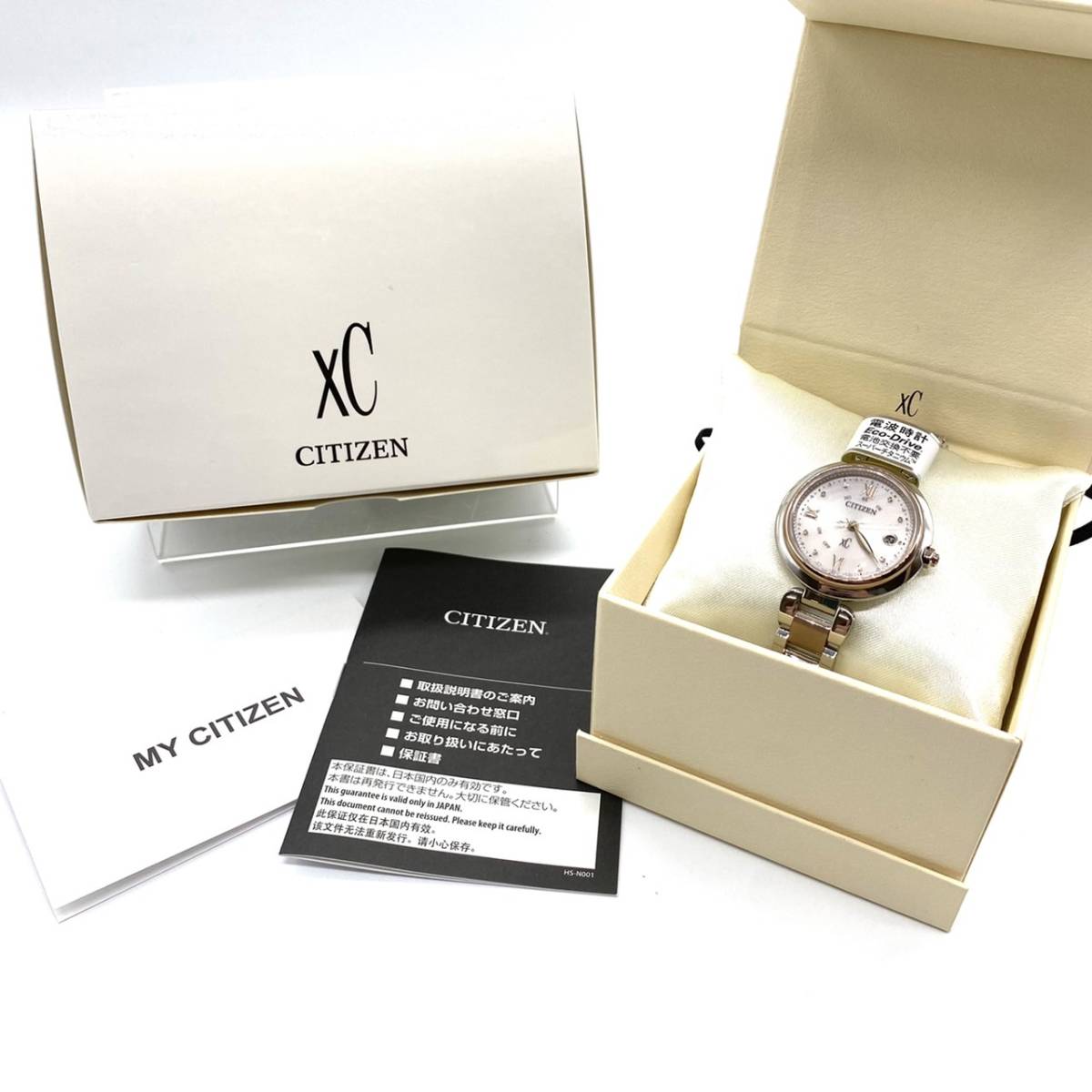 □【未使用】 CITIZEN シチズン xC クロスシー H060-T026613 電波
