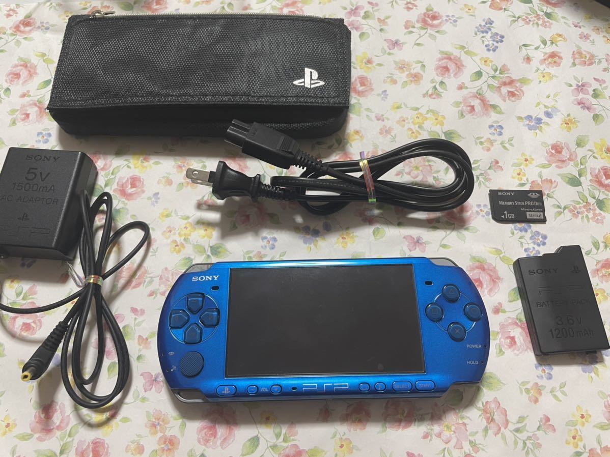 0円 新入荷 PSP ワンセグパック メタリック ブルー