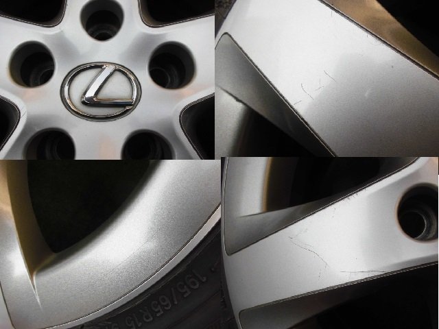 バリ山 深溝! 2021年 レクサス CT200h 純正 ホイール スタッドレス 4本