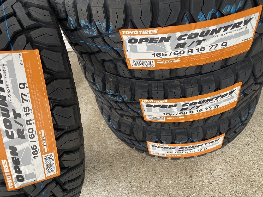 ◎即日発送 2022年製 【235/70R16 106Q】TOYO OPEN COUNTRY R/T オープンカントリーRT ※ホワイトレター タイヤ4本価格 本州送料無料_画像3