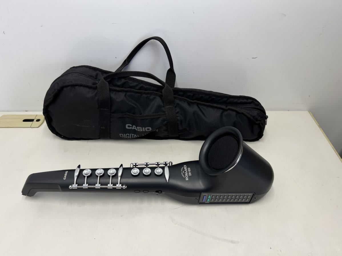 テレビで話題】 CASIO カシオ 電子サックス デジタルホーン DH-800