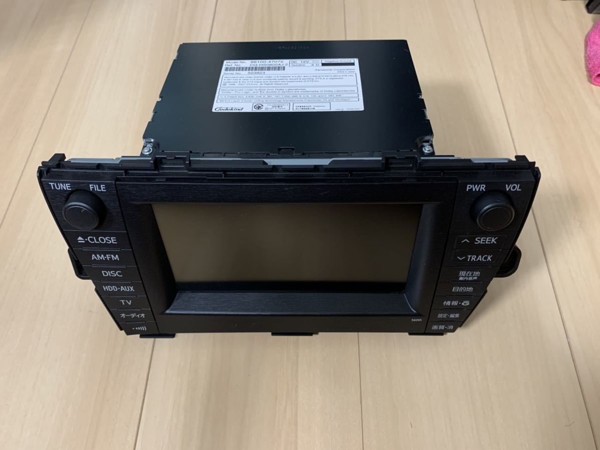 送料無料 即決 トヨタ純正 30プリウス純正 HDDナビ Bluetooth 送料無料 即決 トヨタ純正 30プリウス純正 HDDナビ Bluetooth