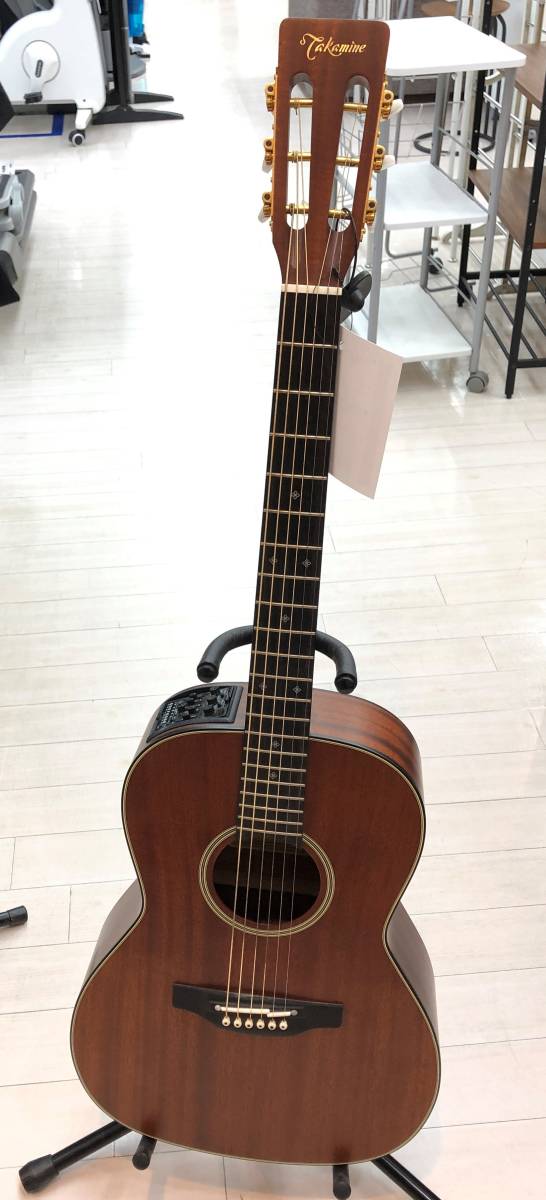 TAKAMINE エレアコ DMP471M-DC NS CT4-DXプリアンプ搭載 純正ハード