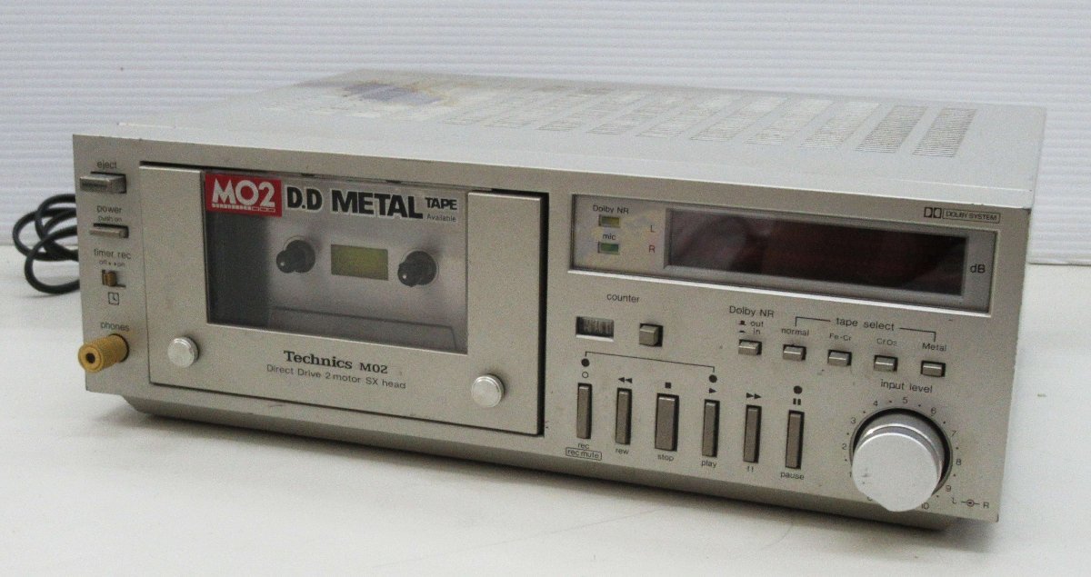 外箱不良宅配便送料無料 【希少・再生OK】Technics テクニクス RS-M02
