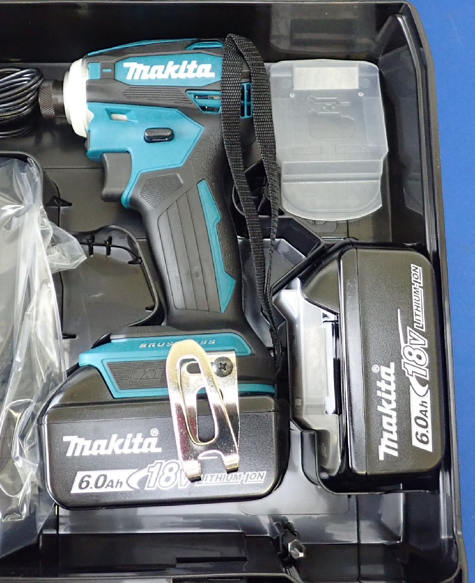 ◎未使用 makita マキタ 充電式インパクトドライバ TD172DRGX ブルー