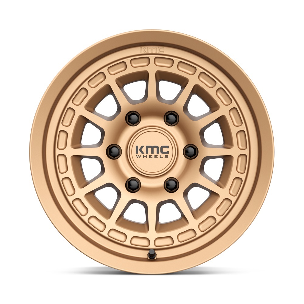 KMC KM544 17x9 6x5.5-12mm Bronze Wheel Rim 17 Inch 