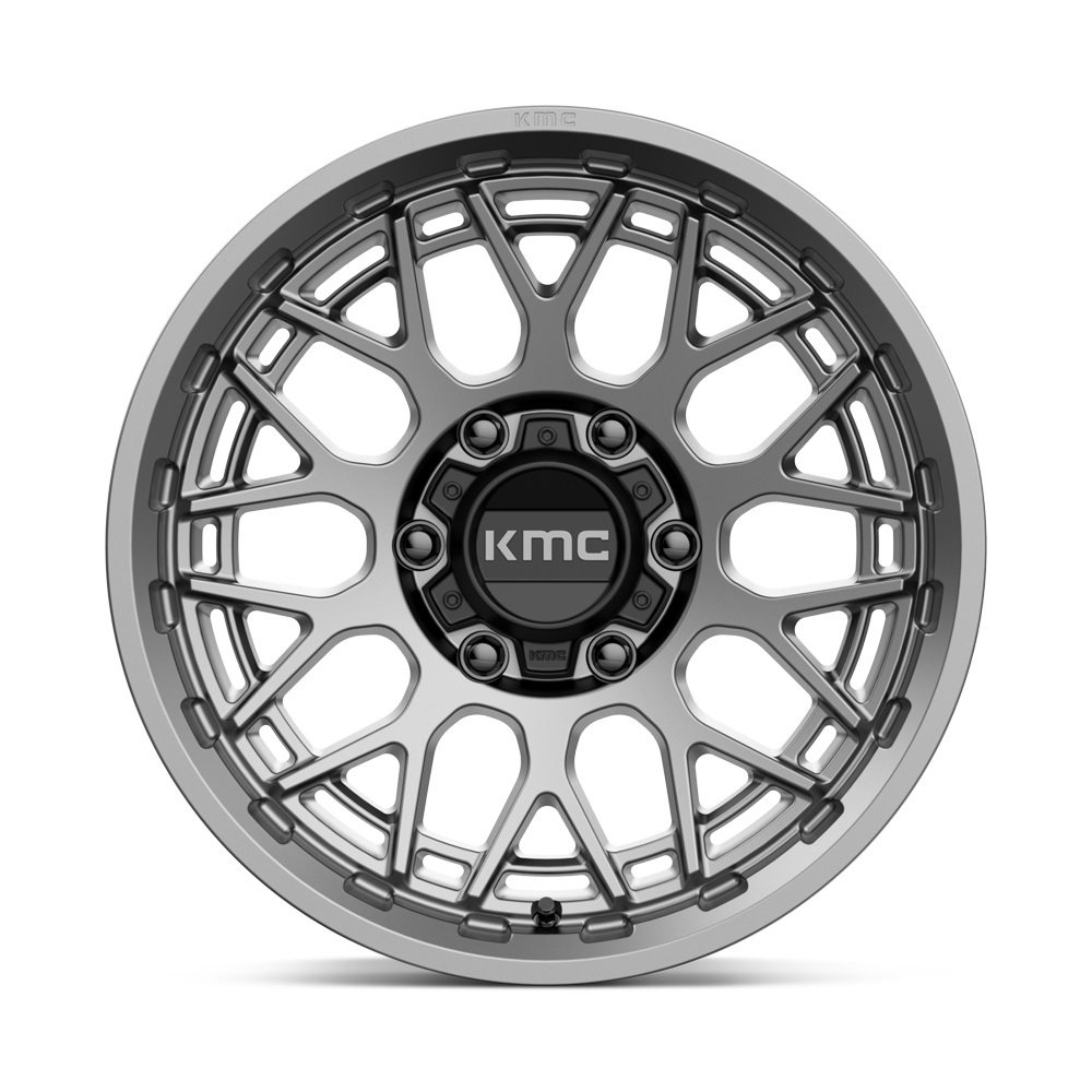 新品未使用品 KMC TECHNIK KM722 17インチアルミホイール TOYO OPEN COUNTRY M/T付き4本セット GUN125 ハイラックス 150プラド 215サーフ_画像3