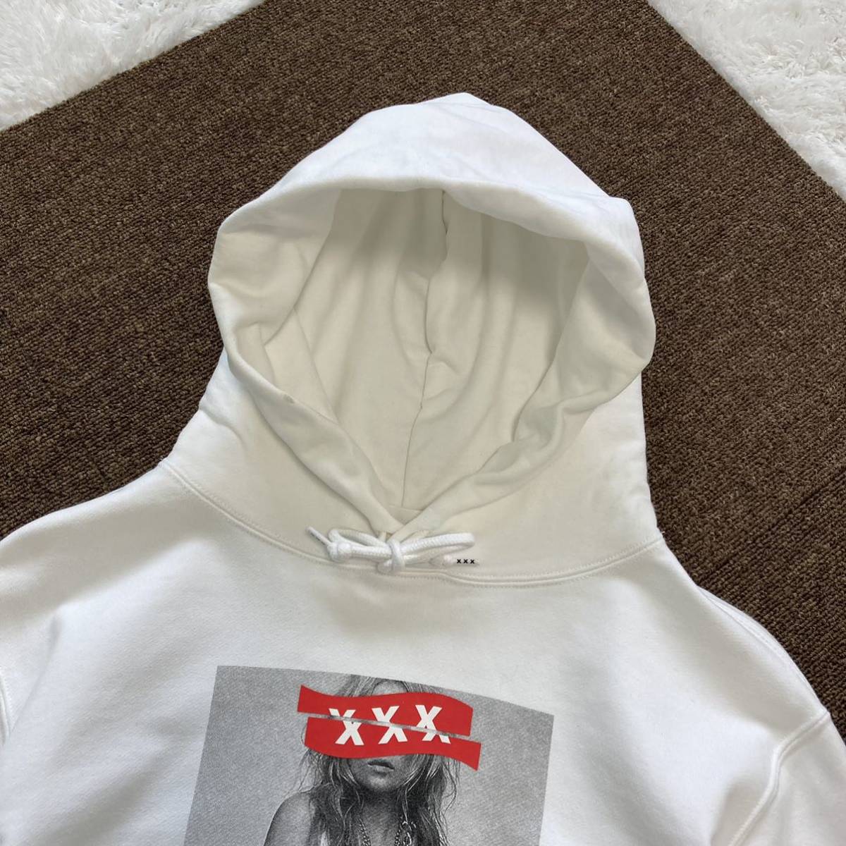 GOD SELECTION XXX】ゴッドセレクション プリントパーカー L Hooded