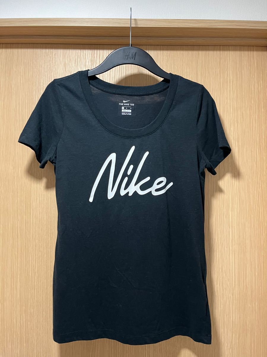 ナイキ Dri-FIT ウィメンズ ロゴ トレーニング TシャツNIKE レディース　黒