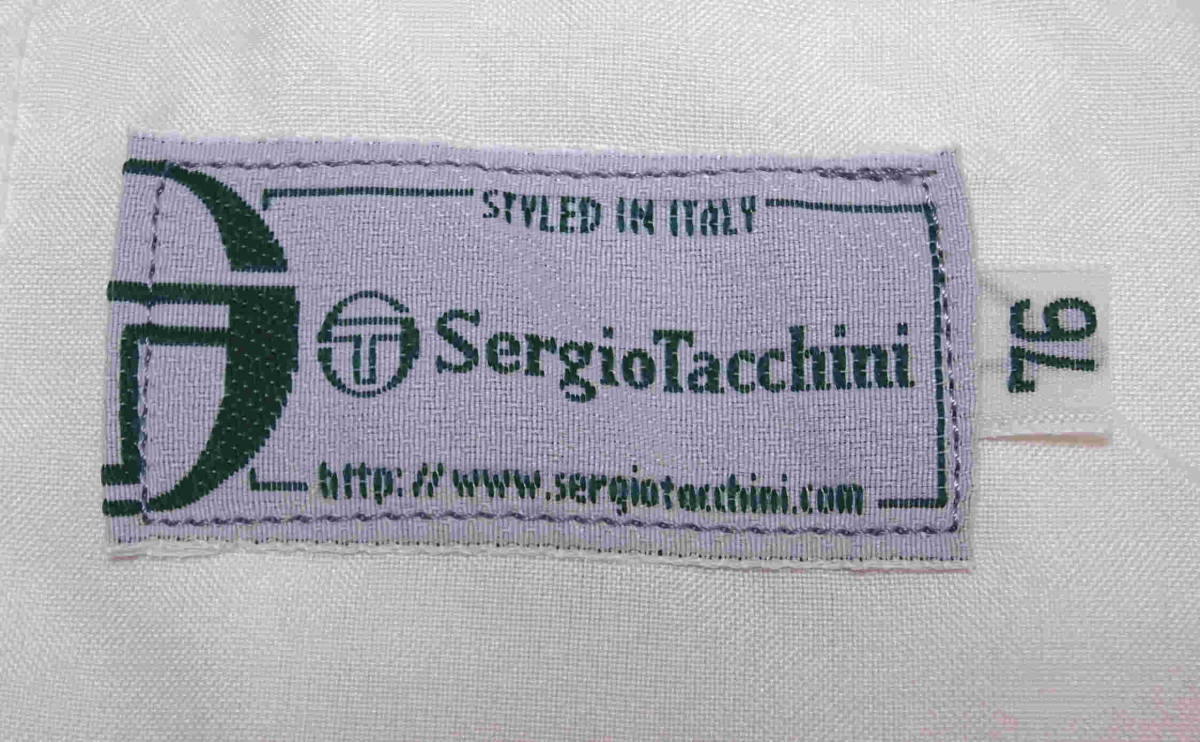 ★SERGIO TACCHINI セルジオタッキーニ / ツータック・ゴルフパンツ・コットンパンツ・チノパン・ピンク・サイズ76 / USED_画像9