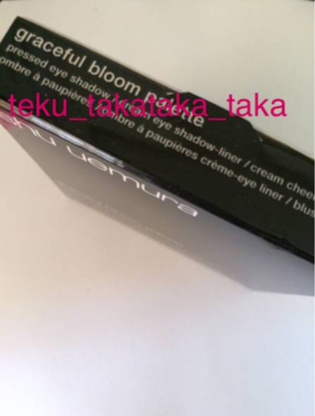  new goods Shu Uemura limitation Grace full Bloom Palette floral print ( eyeshadow eyeliner cheeks & lip ) set eyeshadow complete sale goods 
