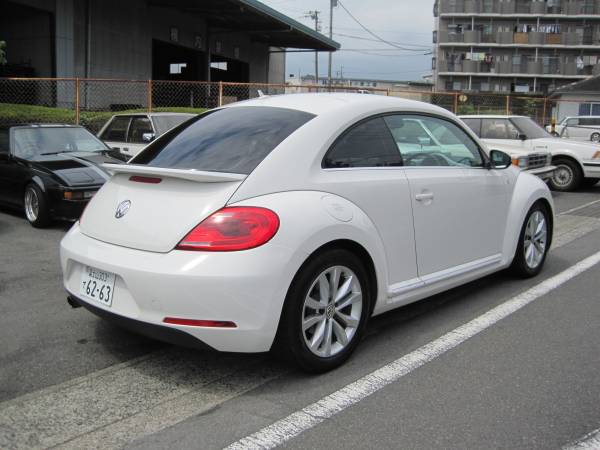  The * Beetle design leather package vehicle inspection "shaken" attaching 31.5 interior exterior beautiful black leather safely . real running prompt decision 99 ten thousand jpy 