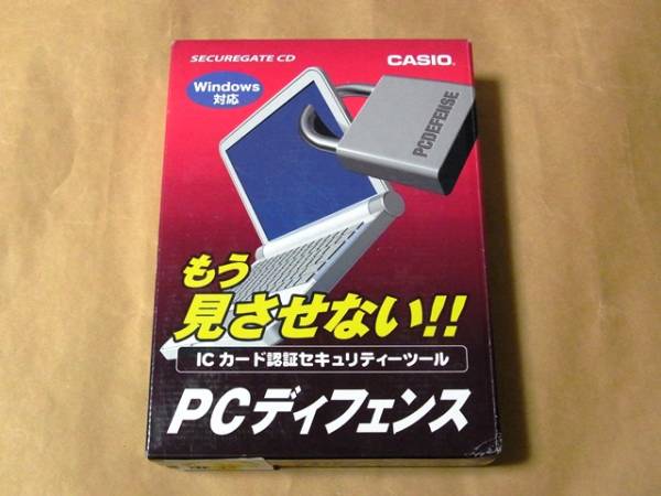 [ CASIO private person IC card certification security software PCti fence SD-G080PD1 ]