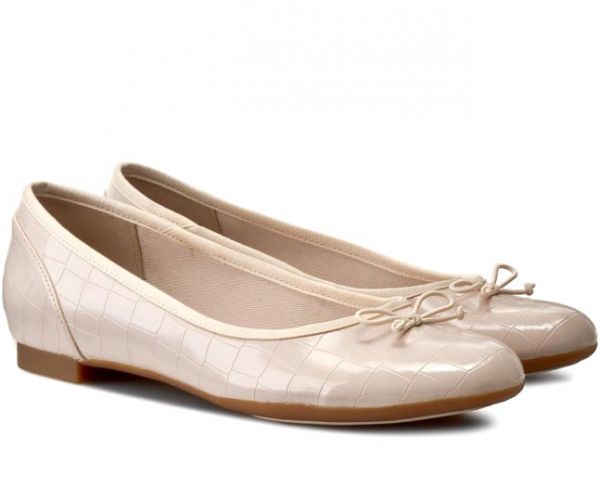 Clarks 25cm Flat man meidopa tent beige pink ballet shoes Loafer heel Classic pumps boots sandals 802