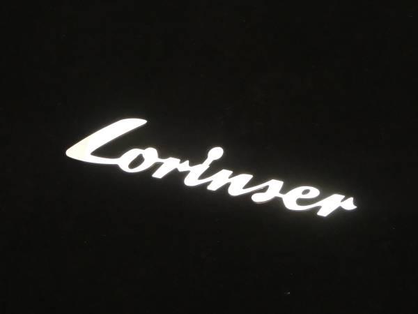 本物 正規品 輸入品 ロリンザー リアエンブレム メルセデス ベンツ CLSクラス W219 C218 X218 Lorinser Mercedes Benz
