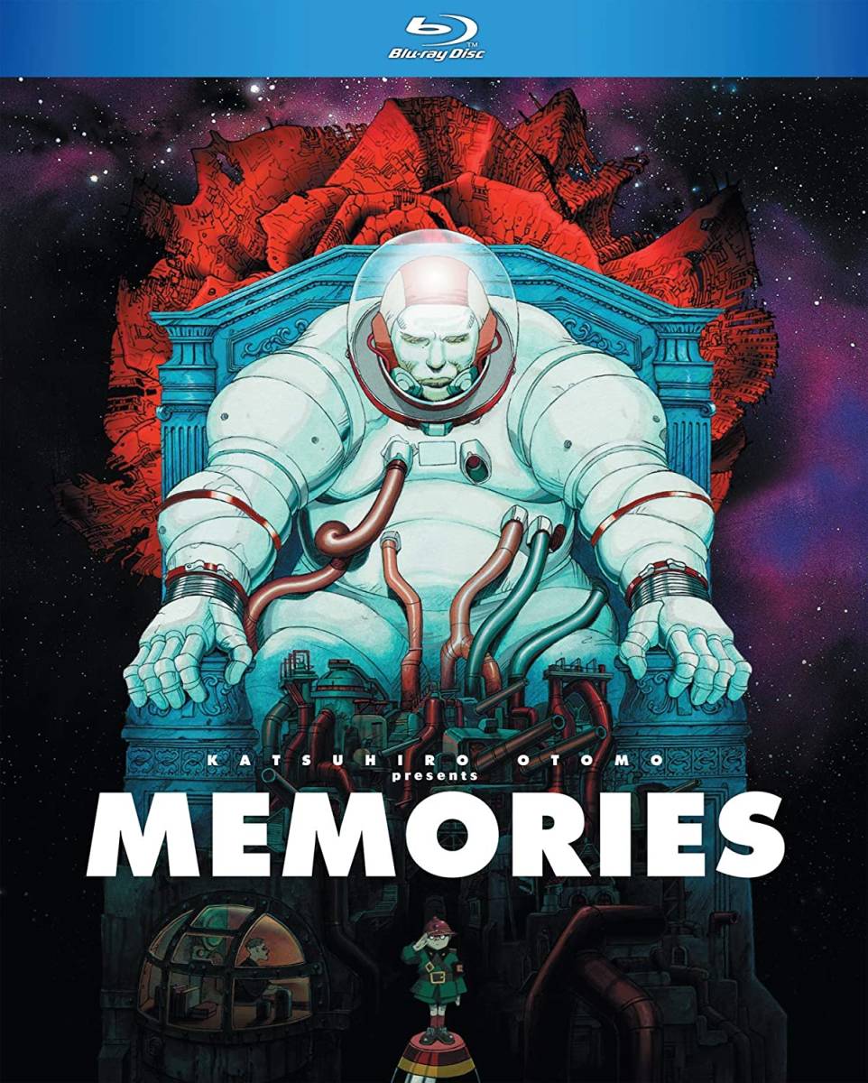 【送料込】Memories めもりーず 大友克洋 アニメ（オムニバス形式）全3作 (北米版ブルーレイ) Memories メモリーズ blu-ray BD ①