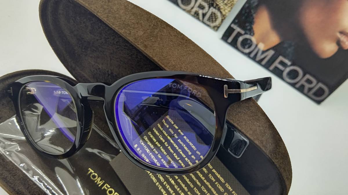 トムフォード 眼鏡 ブルーライトカットレンズ仕様 送料無料 税込 新品