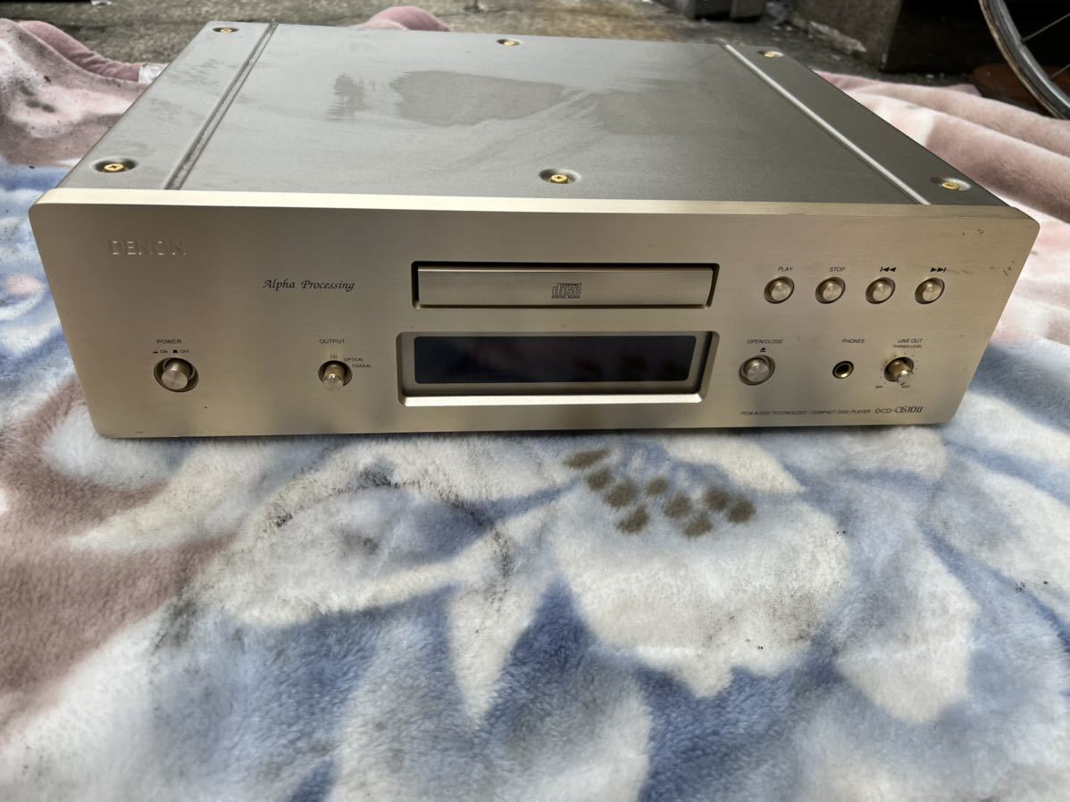 DENON デノン CDプレーヤー DCD-S10Ⅱ ゴールド オーディオ機器 音響