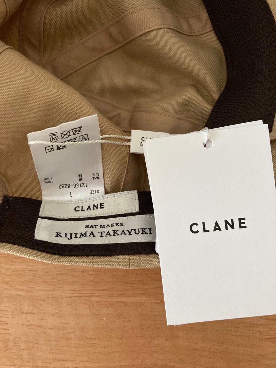 輸入 KIJIMA TAKAYUKI×CLANE 6PANEL CAP ベージュ ad-naturam.fr