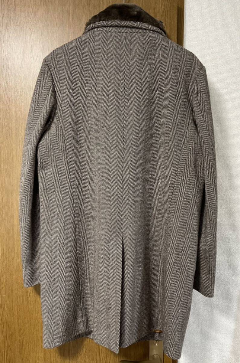 ☆Supreme☆2015AW☆Fur Collar Tweed Coat☆サイズ M☆美品☆ギャング