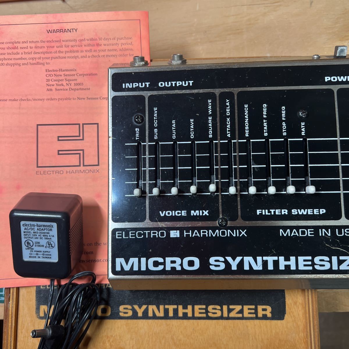 レアエレハモelectro harmonix micro synthesizer エレクトロ
